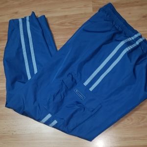 Champion Authentic Apparel Blue Striped Cargo Athletic Pants XL